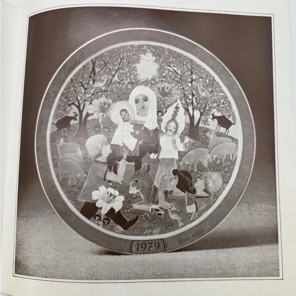 KonigsZelt Bavaria‎ Collector Plate The Adoration 1979 Heidi Keller Limited Ed